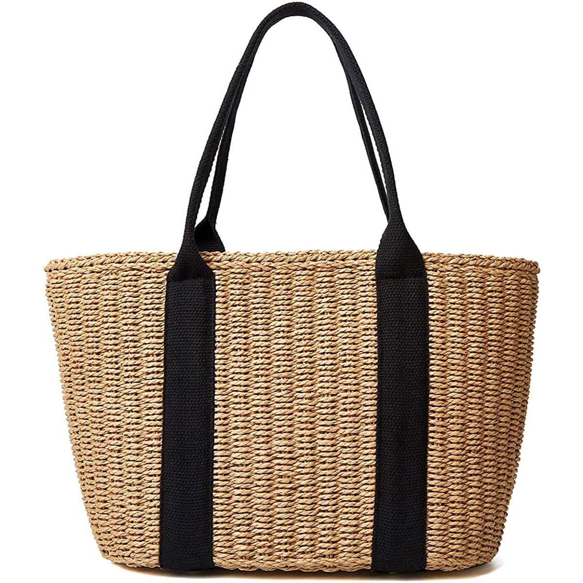 Crochet Bag Raffia - トレンディな女性のための籐のハンドバッグ,高級デザイナーのハンドバッグ,手織り,カジュアルなトラベルバッグ,ビーチバッグ,新しい2023