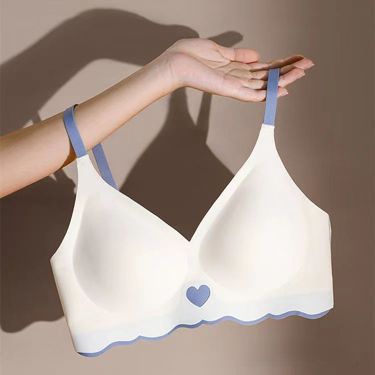 Bralette Triangle Set - 女性のためのシームレスな見えないブラ,セクシーなランジェリー,深いVネック,ワイヤーなし,取り外し可能なパッド,ブラレット,下着