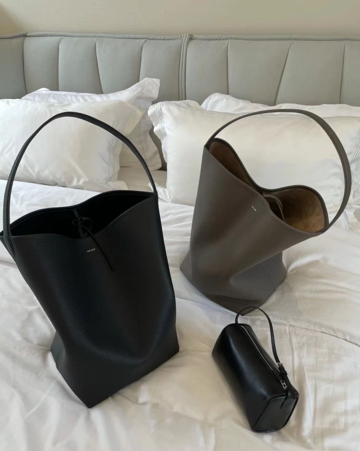 牛革製秋冬バッグ：耐久性があり通気性の良い大容量通勤トートバ - Tote Bag Beach のレビューと価格