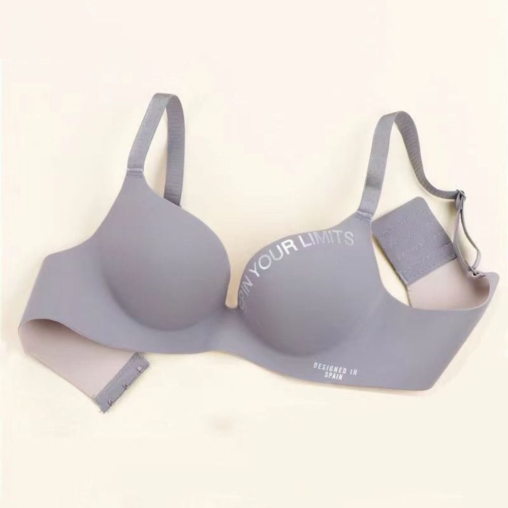 ファッションレターパターン女性用ディープVブラ、ノンワイヤー - Bralette Triangle Set のレビューと価格