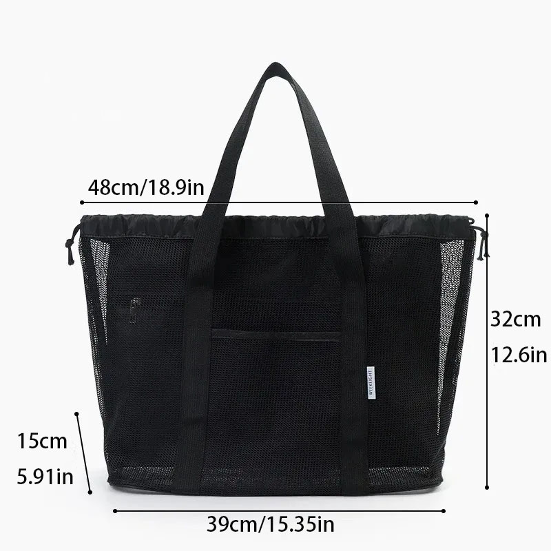 大容量ビーチバッグ、排水機能付きコスメ収納バッグ、入浴用バッ - Tote Bag Beach のレビューと価格