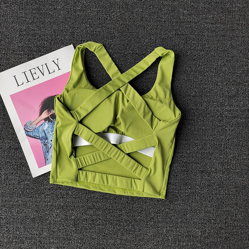 女性用スポーツブラトップ、プッシュアップフィットネスヨガブラ - Bralette Triangle Set のレビューと価格