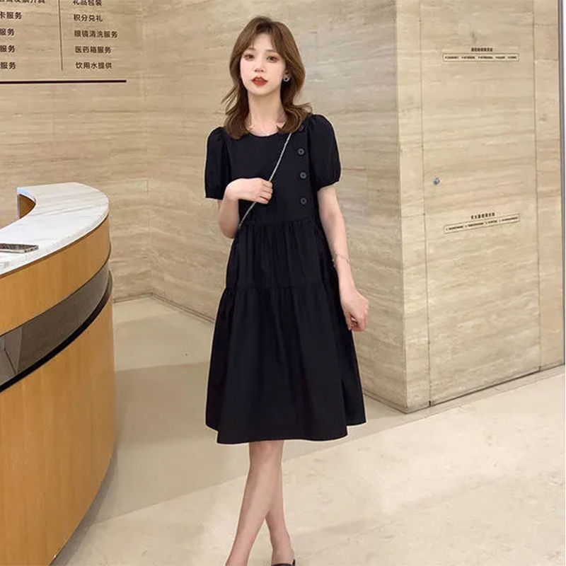 ルーズカジュアルサマードレス,エレガントな韓国の女性のドレス - Linen Dress Wrap のレビューと価格