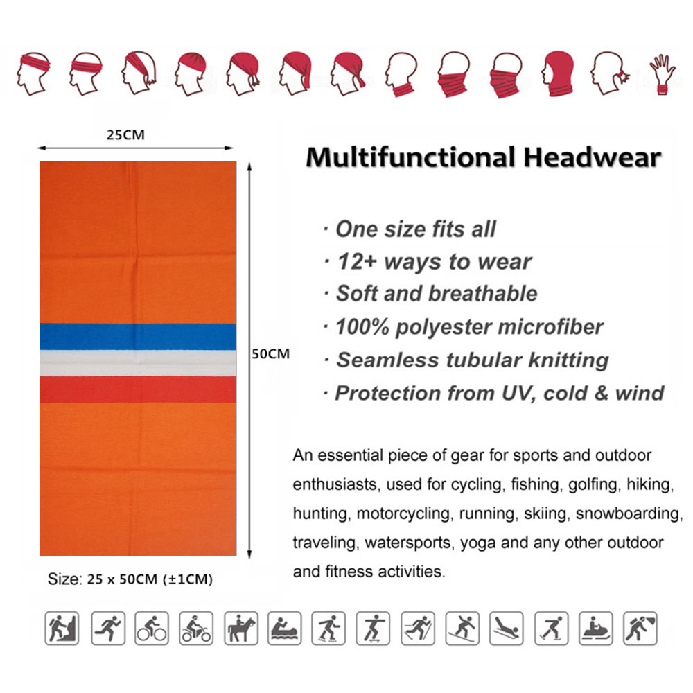 ヨーロッパ諸国フェイス & ネックゲートル国旗バンダナ屋外ヘ - Headband Summer Knit のレビューと価格