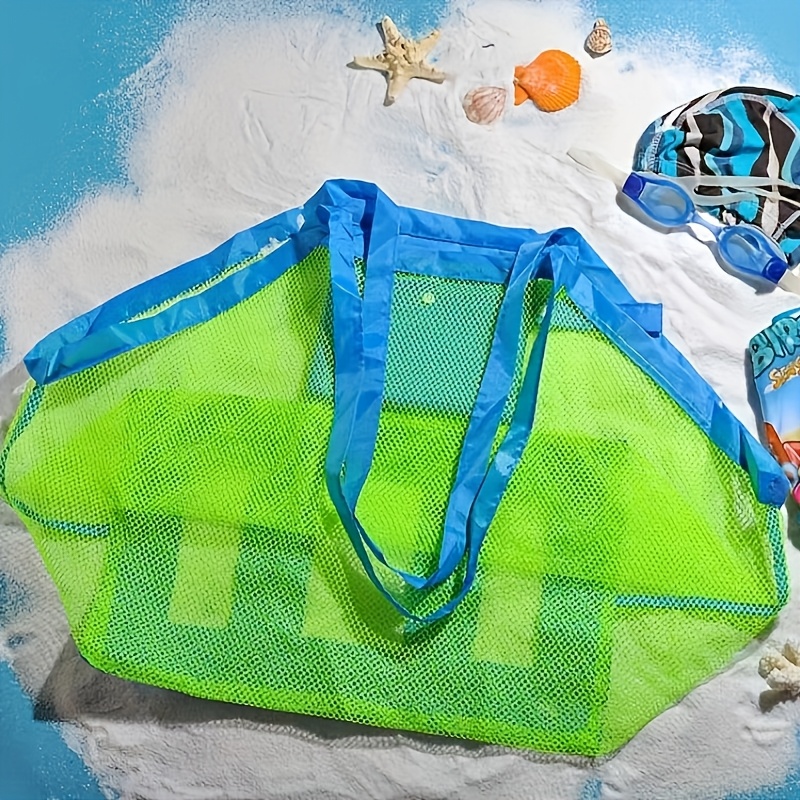 1pc 大型メッシュビーチトートバッグ 折りたたみ式 速乾性 - Tote Bag Beach のレビューと価格