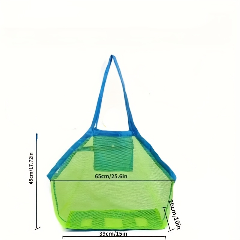 1pc 大型メッシュビーチトートバッグ 折りたたみ式 速乾性 - Tote Bag Beach のレビューと価格
