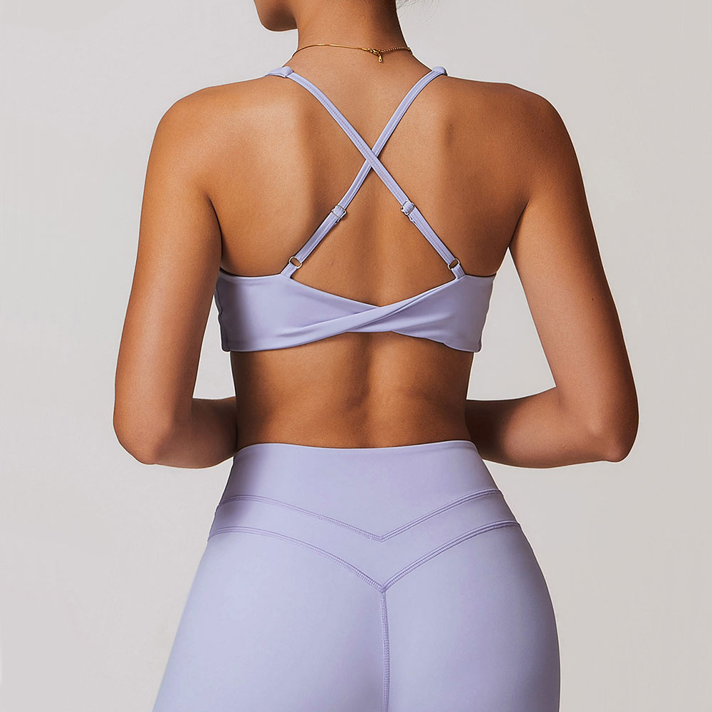 Juren-女性用スポーツブラ,フィットネスブラ,ホルター下 - Bralette Triangle Set のレビューと価格